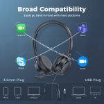 Tribit CallElite 83 Stereo Wired Headphone - Image 5